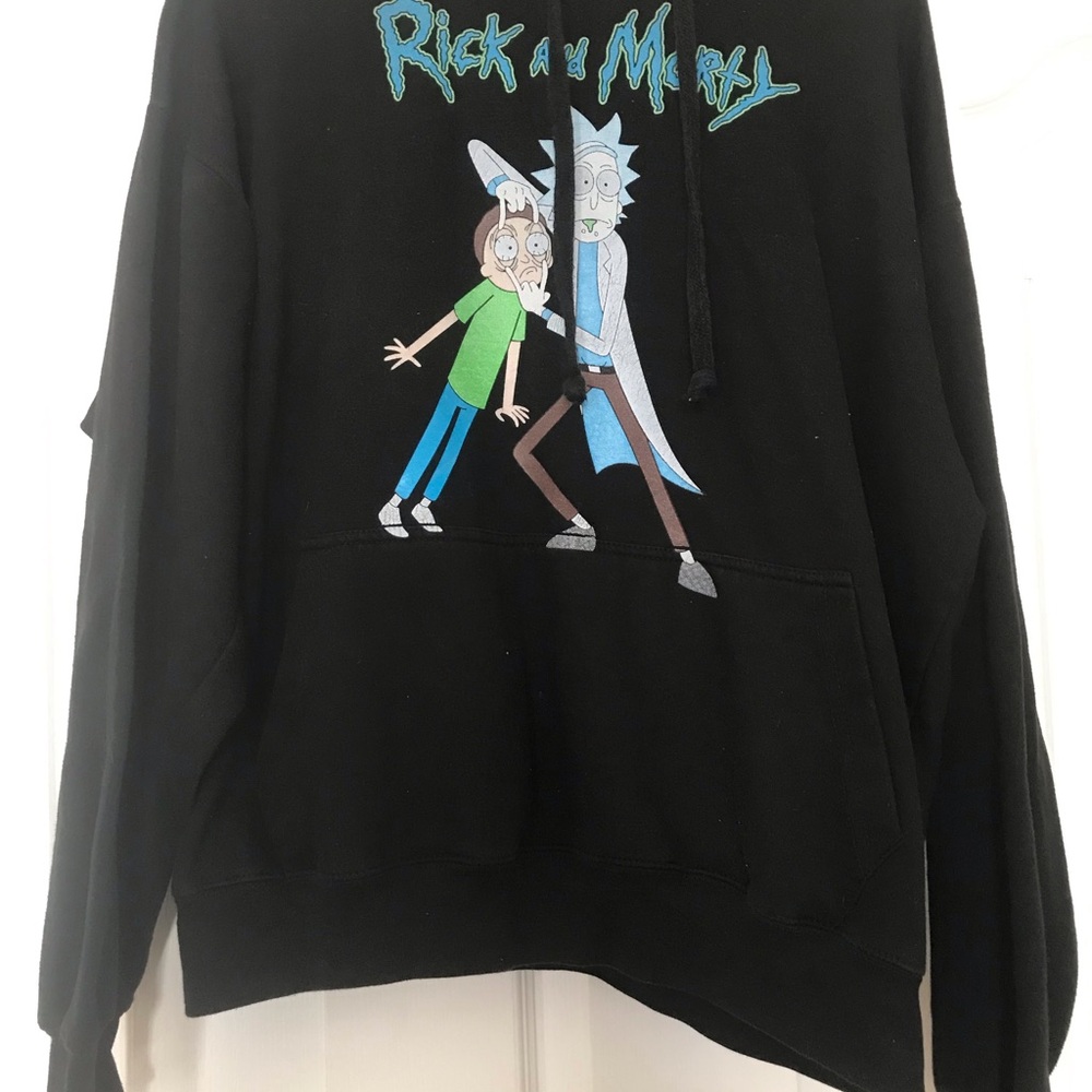 Rick and Morty Black Hoodie